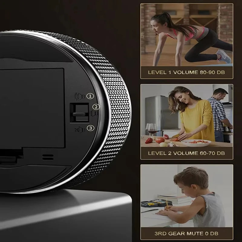 Magnetic Productivity Timer Digital Timer Manual Countdown Rotary Timer Mechanical Cooking Timer Cooking Shower Stopwatch